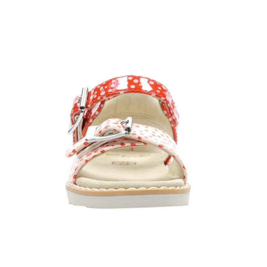 Clarks Dance Tap 26149006 Silver Clarks Crown Bloom Toddler 26142130 White Orange girl Elsaki.gr